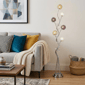HomeRoots 59in. Silver Six Light LED Novelty Floor Lamp - image 2