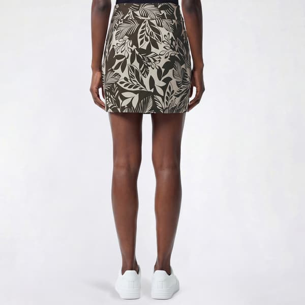 Womens Preswick & Moore Pull On 2 Tone Leaf Millennium Skort