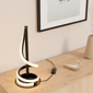 Infibrite Sculptural 16in. Curve LED Table Lamp - image 2