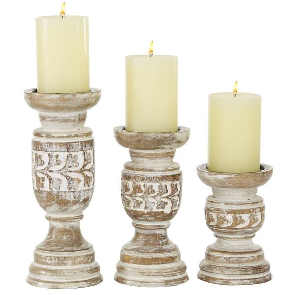 9th & Pike&#40;R&#41; Weathered Candle Holder - Set of 3 - image 