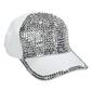 Womens Madd Hatter Bling and Stone Baseball Cap - image 1