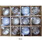 Northlight Seasonal 12pc. Distressed Glass Ornament Set - image 6