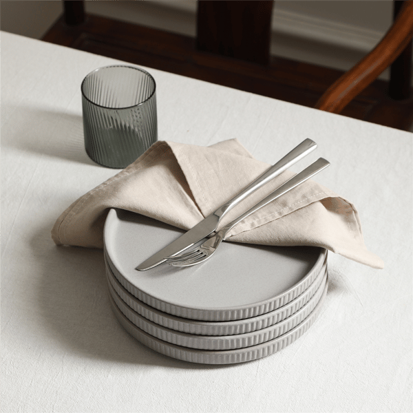 Stone Lain Haven 4pc. Stoneware Dinner Plate Set
