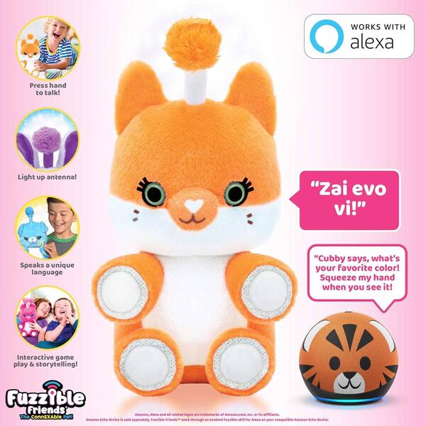 Fuzzible Friends Cubby the Fox - image 
