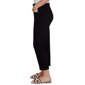 Womens Ruby Rd. Key Items Jet Black Cropped Girlfriend Jeans - image 4
