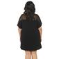 Plus Size Cover Me Jersey with Mesh Tunic Cover-Up - image 2