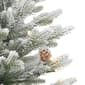 Puleo International 3ft. White Light LED Potted Flocked Tree - image 2