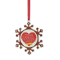 Northlight Snowflake Sugar Daddy Candy Logo Christmas Ornament - image 1