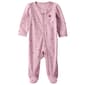 Baby Girl &#40;NB-9M&#41; Carter''s&#40;R&#41; Ditsy Strawberry iLock Sleeper - image 1