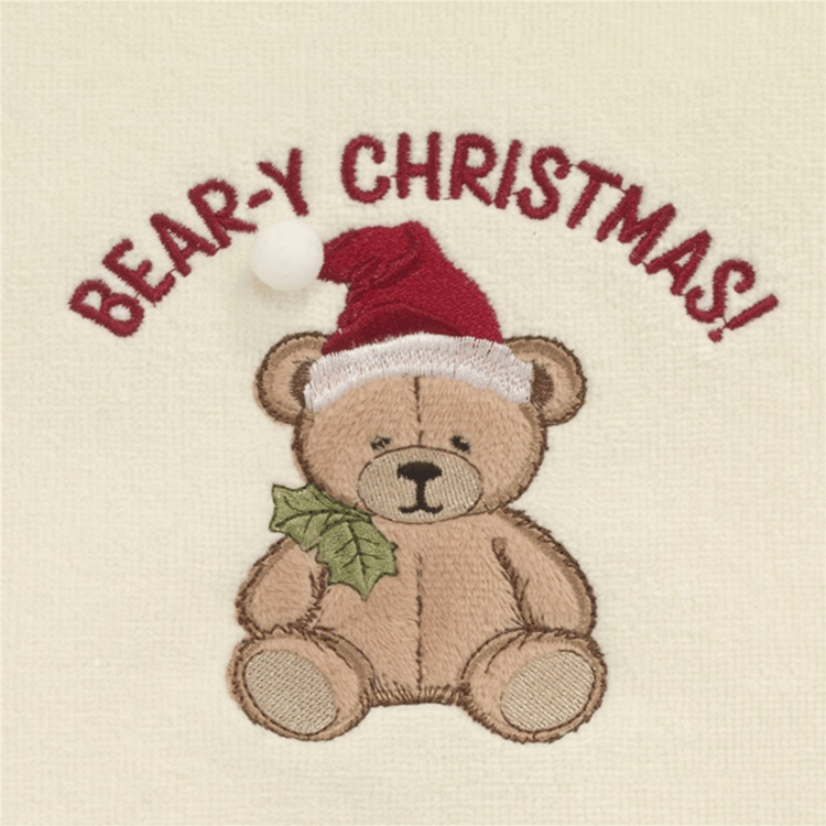 Avanti Teddy Bear 2pk. Hand Towel Set