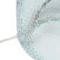 Lalia Home Classix Hammered Glass Jar Table Lamp w/Linen Shade - image 2