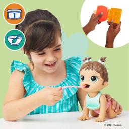 Baby Alive Brown Hair Lil Snacks Doll