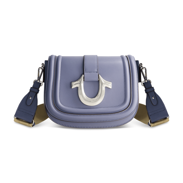 True Religion Saddle Bag With Gold Hardware