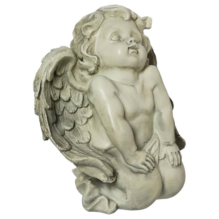 Northlight Seasonal Heavenly Gardens Kneeling Angel Garden Statue