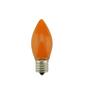 Sienna C9 Opaque Orange Christmas Replacement Bulbs - Set of 4 - image 1