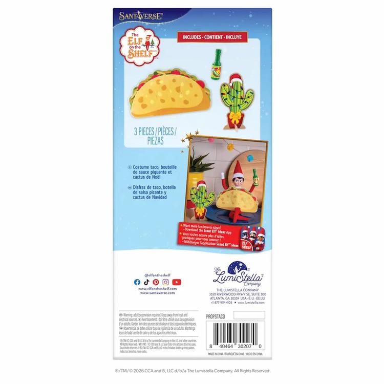 The Elf on the Shelf® Taco Tuesday Elf Dress Up Set