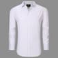 Mens Tom Baine Slim Fit Performance Diamond Dress Shirt - White - image 1