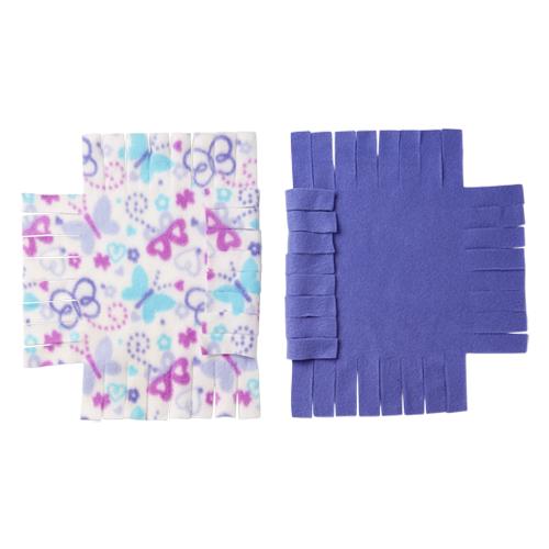 Melissa & Doug® Created by Me - Butterfly Fleece Quilt