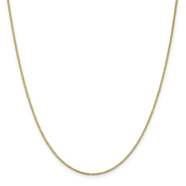 Gold Classics(tm) 10kt. Gold 1.1mm 30in. Box Chain Necklace - image 