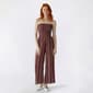 Juniors No Comment Smock Tube V Waist Gauze Jumpsuit - image 2