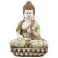 Northlight Meditating Mosaic Buddha Ceramic Garden Statue - image 2