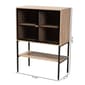 Baxton Studio Asher Natural Brown Wood 2-Door Sideboard - image 8
