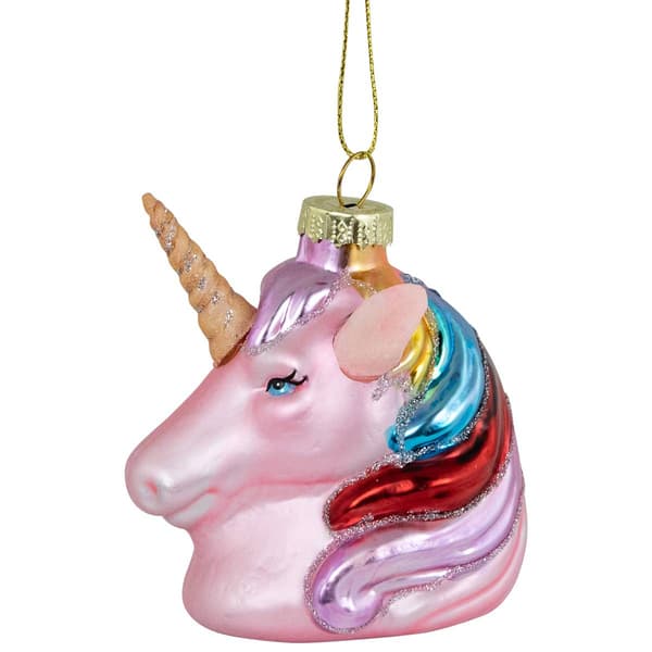 Northlight Seasonal Unicorn Head Christmas Ornament
