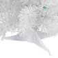 Northlight 18in. Pre-Lit White Artificial Christmas Tree - image 4