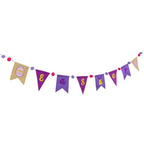Northlight Seasonal Embroidered Easter Hanging Wall Banner