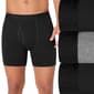Mens Hanes Ultimate(R) 3pk. Boxer Briefs - Black/Grey - image 1