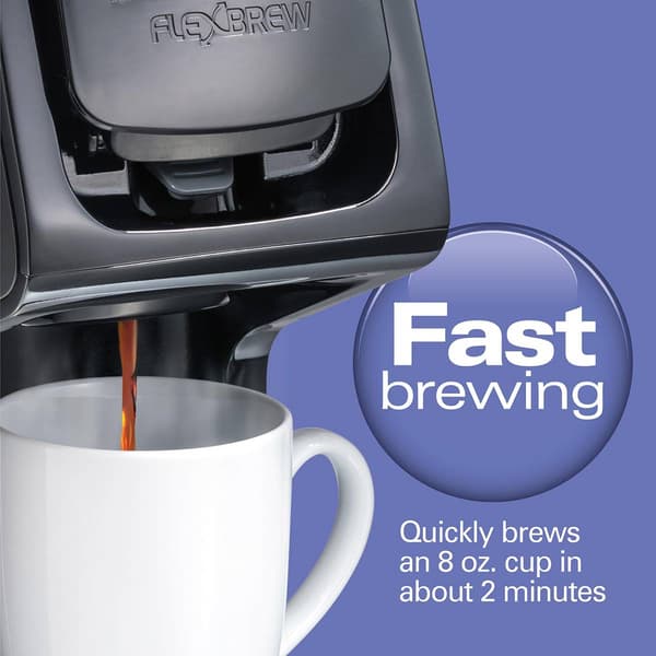 Hamilton Beach&#174; FlexBrew Single Serve Coffeemaker