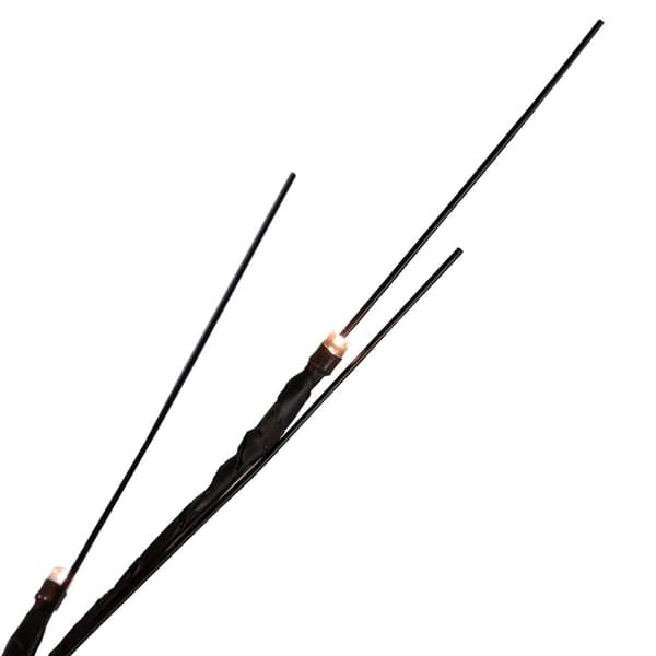 Northlight Seasonal 39in. LED Lighted Black Halloween Twig Tree