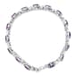 Haus of Brilliance Purple Amethyst & Diamond X-Link Bracelet - image 3