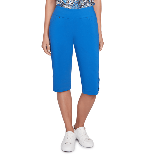 Petites Skyes the Limit American Graphic Solid Tech Stretch Pul