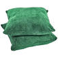 Cozy Living 2pk Chenille Solid Decorative Pillows - 18x18 - image 1