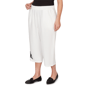 Plus Size Alfred Dunner Crowd Pleaser Embroidery Hem Capris - image 3