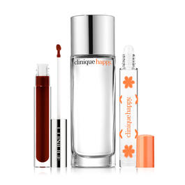 Clinique Perfectly Happy Fragrance + Lip Gloss Set - $125 Value