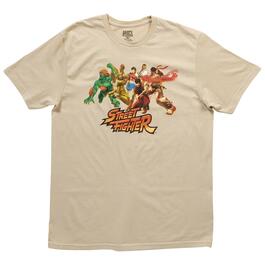 Young Mens Street Fighter Graphic Tee