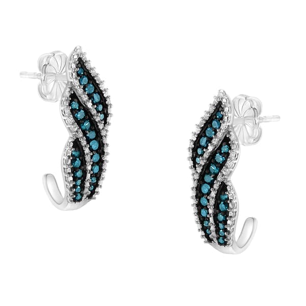 Radiant Rainbow&#8482; Blue Diamond Jewelry 3pc. Set