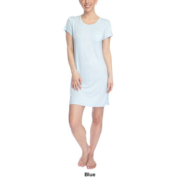 Plus Size Cool Girl Key Biscayne Solid Nightshirt Boscov's