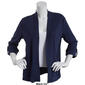 Womens Hasting & Smith 3/4 Sleeve Rib Open Front Cardigan - image 3