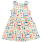 Girls (4-6x) Freestyle Revolution Vacation Time Stamp Print Dress - image 1