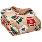 Mountain Ridge(R) Ugly Sweater Reversible Sherpa Throw - image 1