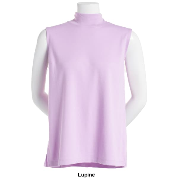 Womens Hasting & Smith Sleeveless Turtleneck Knit Top