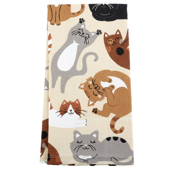 Kitten Around Toss Kitchen Towel - image 