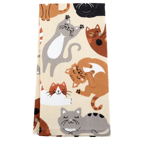 Kitten Around Toss Kitchen Towel - image 
