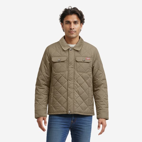 Mens Hunter Diamond Quilted Jacket