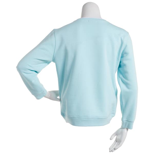 Womens Hasting & Smith Long Sleeve Snowflake Bunnies Sweatshirt