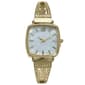 Womens Gold Mother of Pearl Quartz Watch - LWBN12BV - image 1