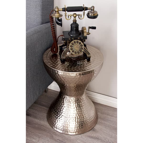 9th & Pike® Iron Contemporary Accent Table